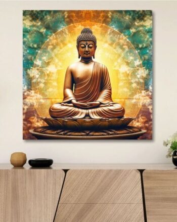 Buddha Print Canvas Wall Painting
