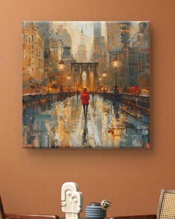 City Vibes Canvas Wall Painting