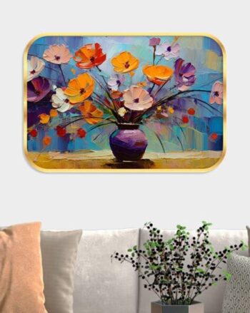 Floral Print Modern Wall Art Painting