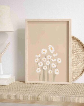 Floral Print Wall Art Painting