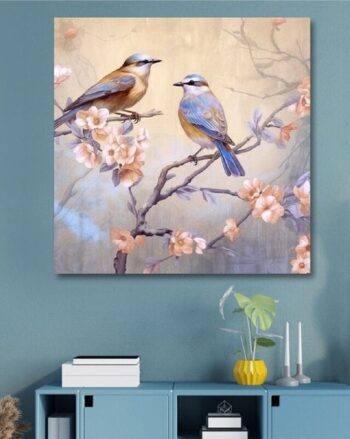 Graphic Print Canvas Wall Painting