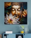 Lord Buddha Canvas Wall Painting