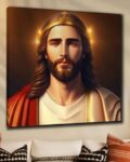 Lord Jesus Canvas Framed Wall Art Painting