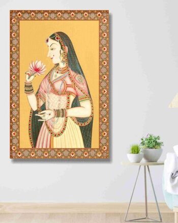 Madhubani Canvas Wall Painting