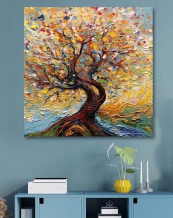 Nature Art Wooden Framed Canvas Wall Painting