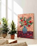Pomegranate in the Pot Wall Painting