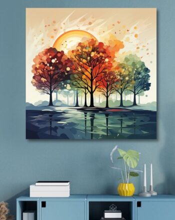 Printed Canvas Wall Painting