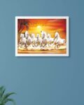 Running Horse Rectangle-Shaped Wall Art