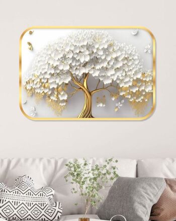 Tree Print Modern Wall Art Painting