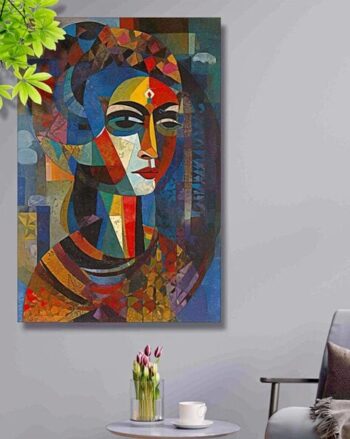 Unframed Rolled Art Canvas Wall Painting