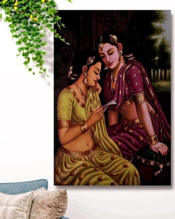 Women Rectangular-Shaped Wall Art