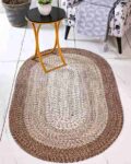 Oic Robust Oval Braided Heavy Indoor-Outdoor Rug