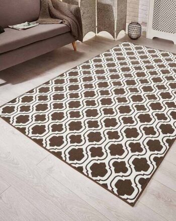 Polycotton Abstract Carpet 4'X6'