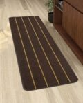 Striped Anti-Slip Polypropylene Kitchen Runner