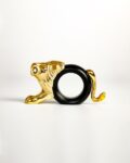 Gold-Plated Lotus-Shape Decorative Bowl