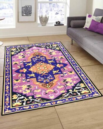 Anti-Skid Printed Rectangle Carpet