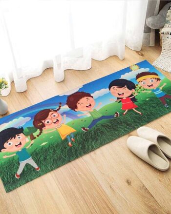 Digital Print Rectangular Carpet
