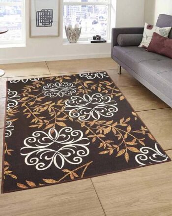 Floral Print Anti-Skid 3D Carpet