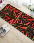 Graphic Print Rectangle Carpet