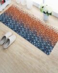 Graphic Print Rectangular Carpet