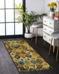 Printed Rectangular Runner Carpet 5' x 3'