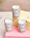 Set of 3 Aroma Fusion Illuminated Candles