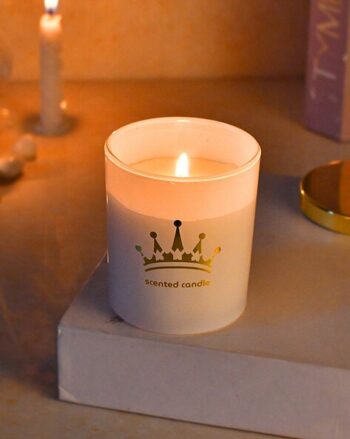 Printed Scented Candle with Jar
