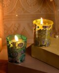 Set of 2 Printed Illuminated Candles