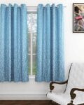 Paisley Jacquard Window Curtain with Eyelets
