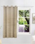 Printed Eyelets Window Curtain