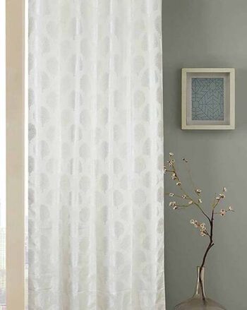 Textured Eyelet Window Curtain