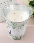 Printed Tin Jar Lemon Grass Scented Candle