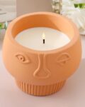 Scented Candles with Reusable Cement Jar