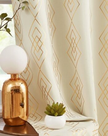 Printed Blackout Window Curtain