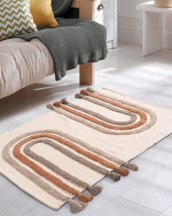 Striped Print Anti Skid Carpet