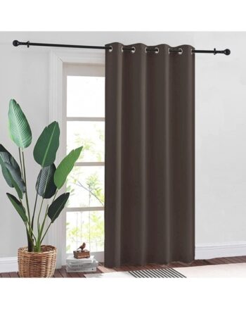 Set of 2 Blackout Door Curtains