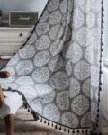 Printed Cotton Window Curtain