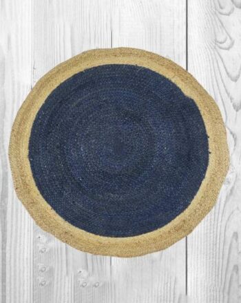 Reversible Jute Rug 2' x 2'