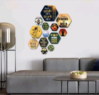 Attractive Motivational Art MDF Wall Hanging Decor for Home